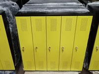 Порошковая покраска металлического шкафа